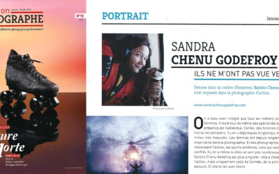 Mon portrait dans le magazine Profession Photographe