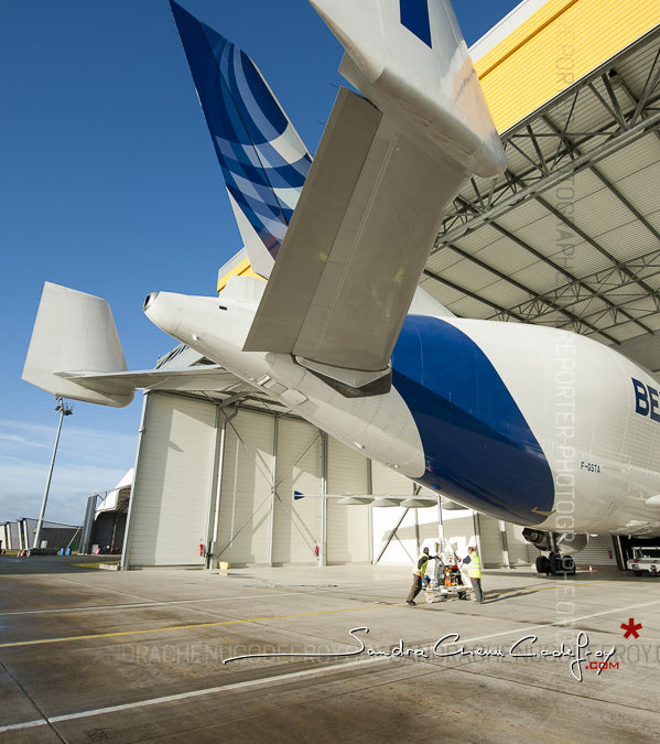 Empennage de queue d’un Airbus Beluga [Ref: 3513-19-0288]