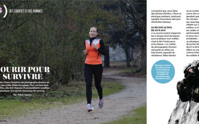 « Courir pour survivre » dans le magazine Runner’s World